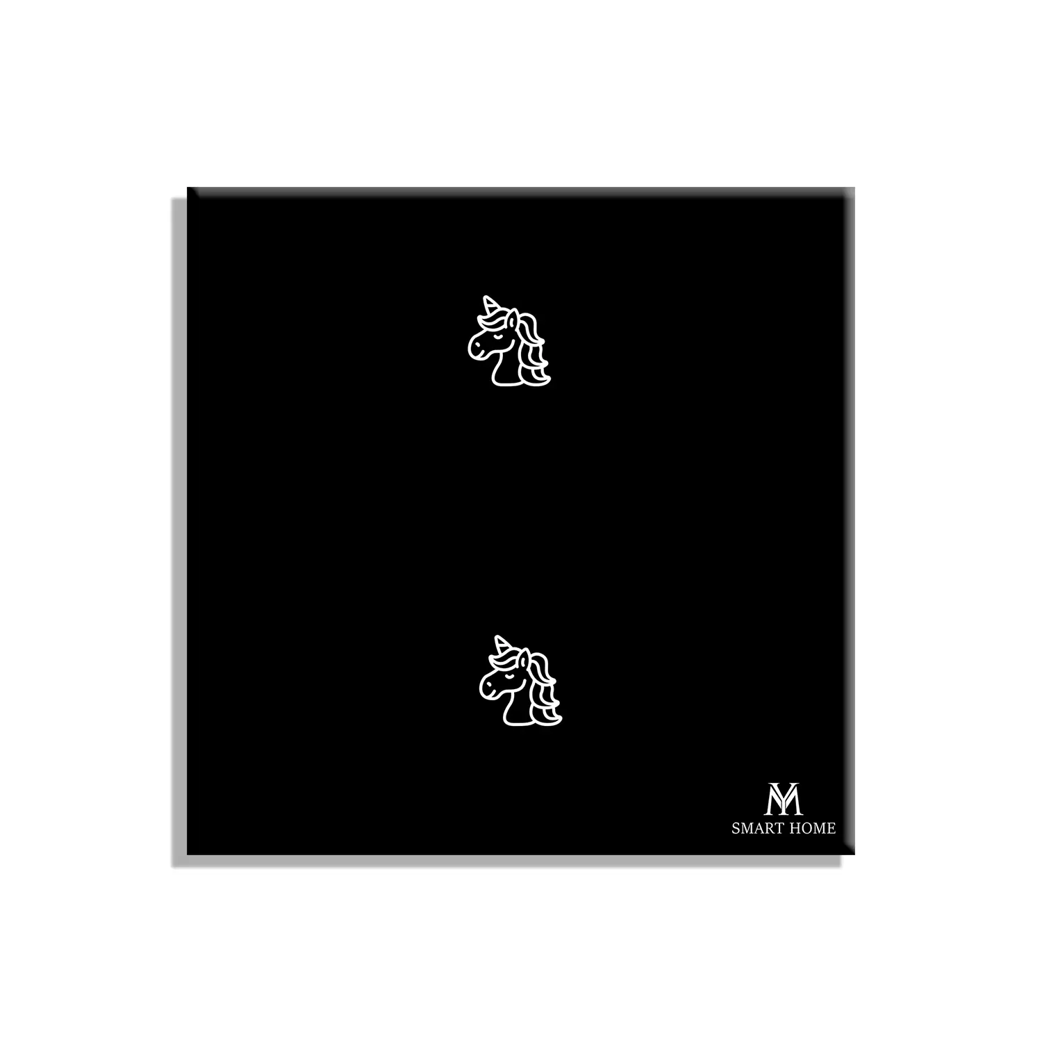 کلید لمسی اتاق کودک طرح اسب تک شاخ دو پل